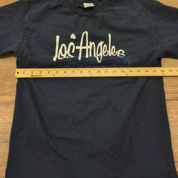 VTG Los Angeles Boarding Adult Medium Shirt California Skate Surf LA Dodgers Y2K - Picture 5 of 6
